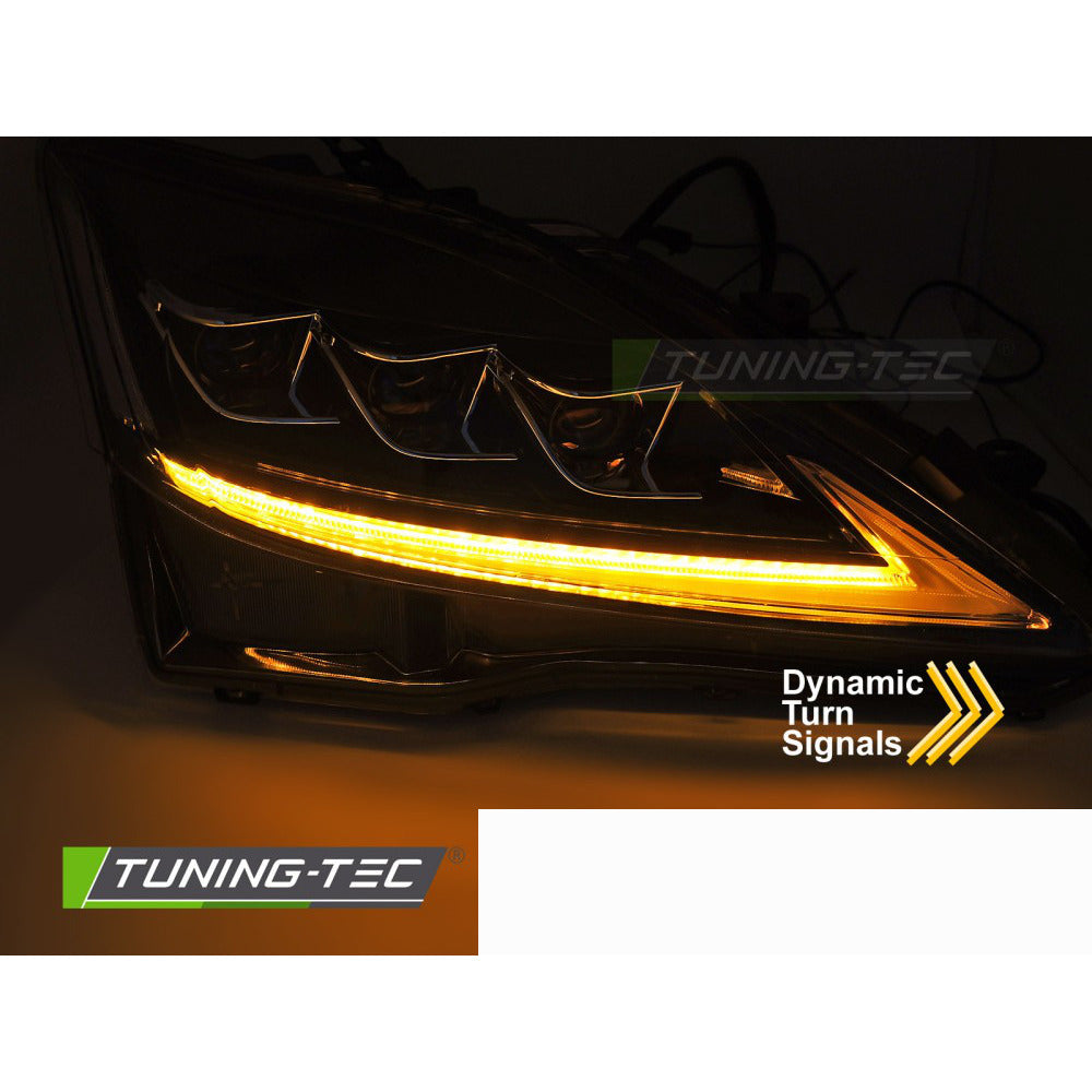 Full LED Fari Lexus Is 06-13 LED Neri per Auto Universale