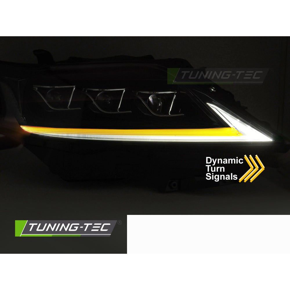 Fari Anteriori LED Neri per Lexus RX (2012-2015)