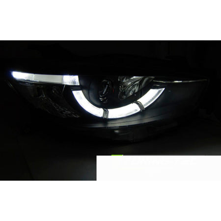 Mazda CX5 11-15 Nero True DRL Luci Diurne LED Anteriori Omologate ABE