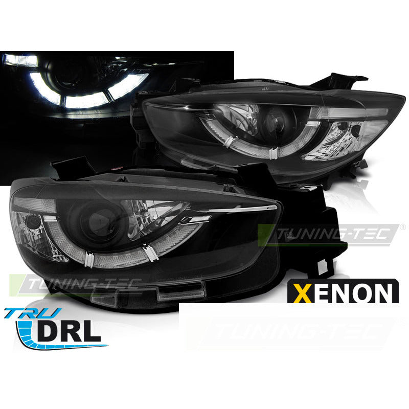 Mazda CX5 11-15 Nero True DRL Xenon per Luci Diurne a LED, Omologate