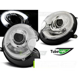 Fari Tube Luce Cromo per BMW MINI (COOPER) 06-14