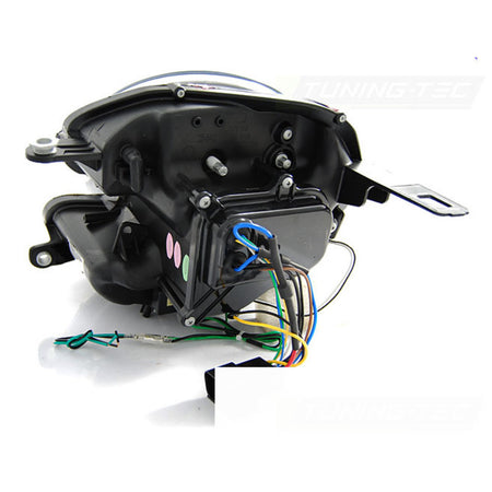 Fari Anteriori a Tubo Neri per BMW MINI (COOPER) 06-14