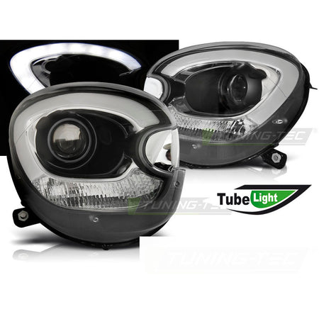 Fari Tube Luce Nera per BMW MINI (COOPER) R60 R61 COUNTRYMAN 10-16