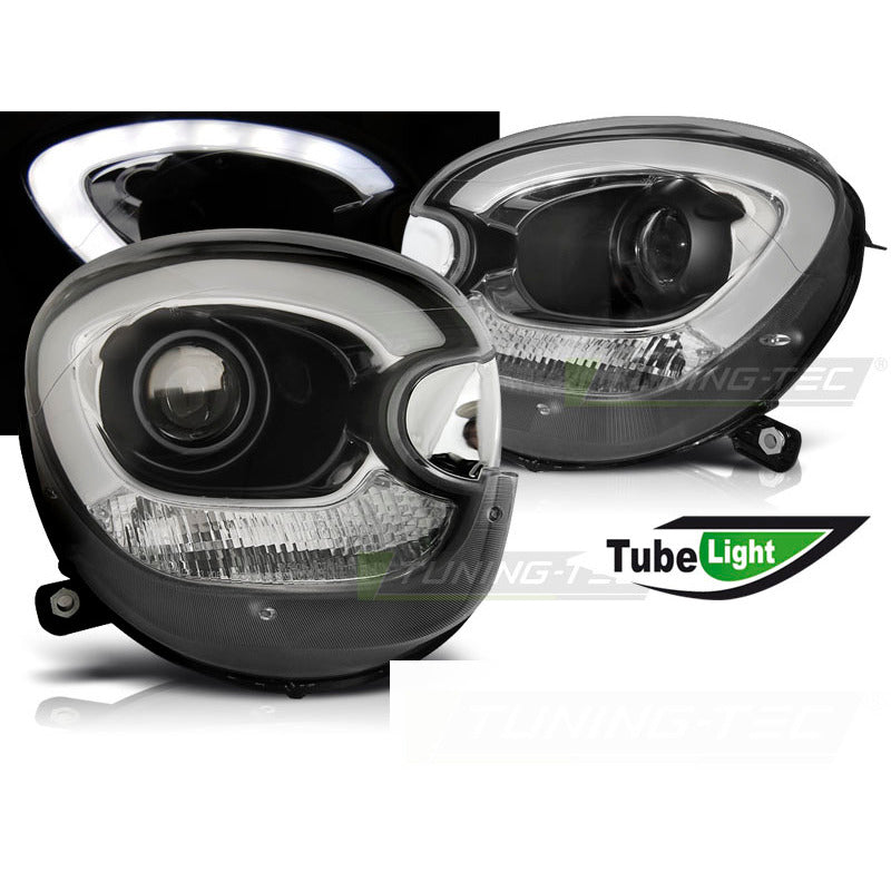 Fari Tube Luce Nera per BMW MINI (COOPER) R60 R61 COUNTRYMAN 10-16