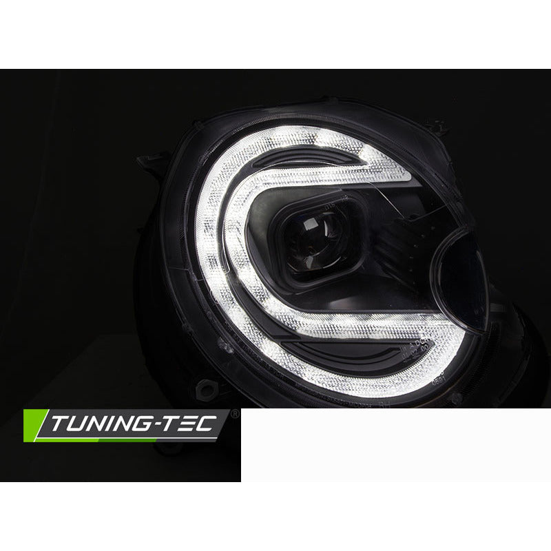Fari Tube Luce Nera LED per BMW MINI (COOPER) 06-14