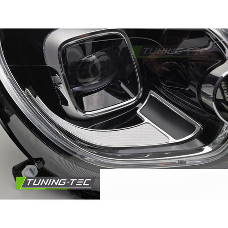 Fari Anteriori Full LED Tubo Nero per Mini Cooper R60 (2010-2016)