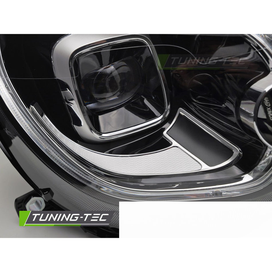 Fari Anteriori Full LED Tubo Nero per Mini Cooper R60 (2010-2016)