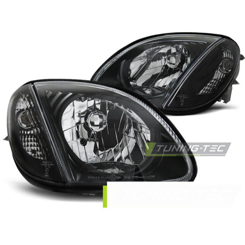 Fari Nero per Mercedes-Benz R170 SLK (04.96-04) - Fanali Anteriori