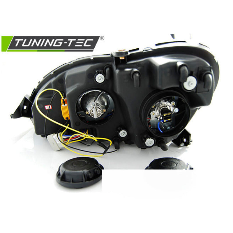 Fari Tube Luce Nera per Mercedes W220 S-Klasa 09.98-05.05