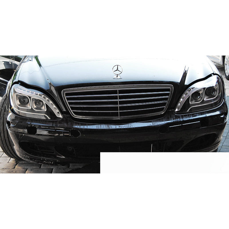Fari Tube Luce Nera per Mercedes W220 S-Klasa 09.98-05.05