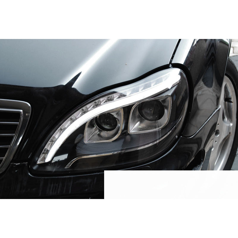 Fari Tube Luce Nera per Mercedes W220 S-Klasa 09.98-05.05