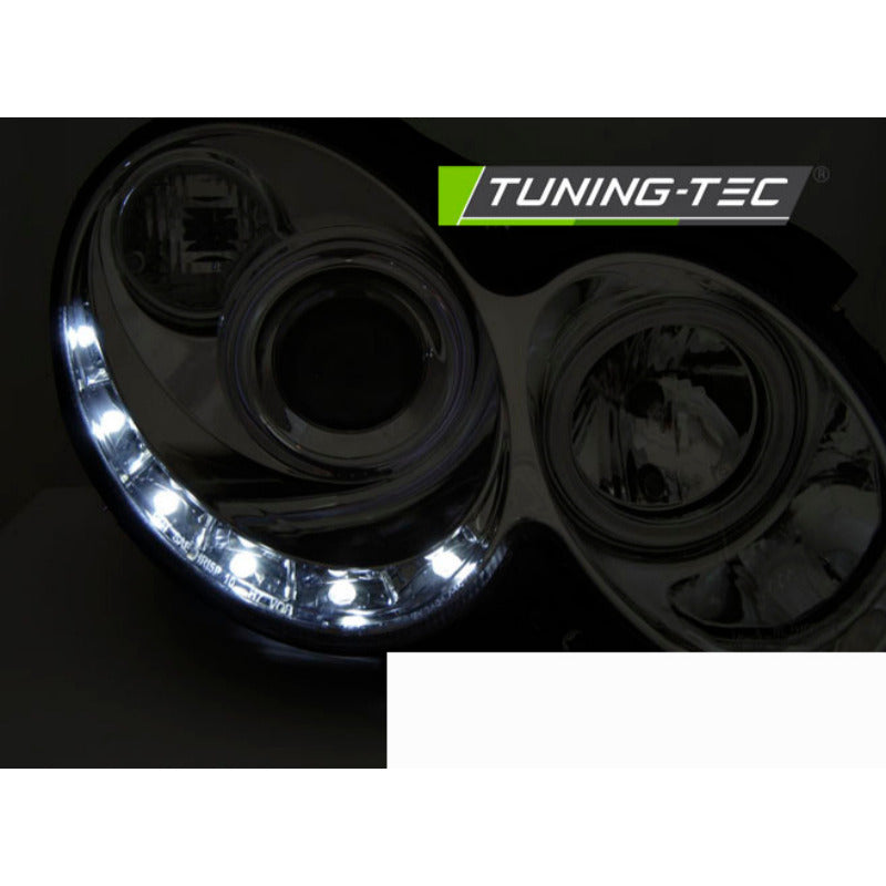 Fari Daylight Cromato per Mercedes CLK W209 (2003-2010) - Fanali Anteriori