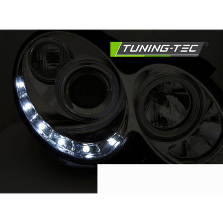 Fari Daylight Cromato per Mercedes CLK W209 (2003-2010) - Fanali Anteriori