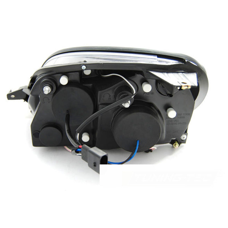 Fari Angel Eyes CCFL Nero per Mercedes R170 SLK (1996-2004)
