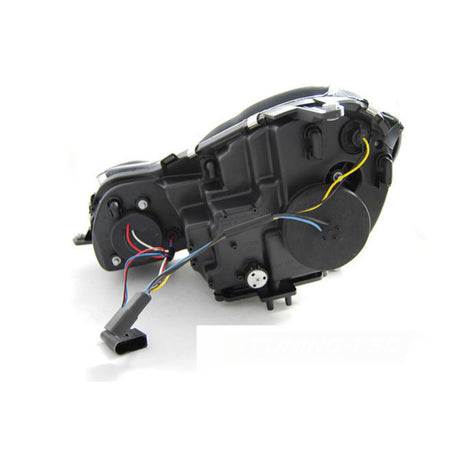 Fari Cromato per Mercedes W211 Classe E (05.06-09) Fanali Anteriori