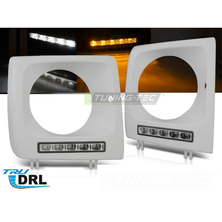 Fari LED DRL Unpainted per Mercedes W461 (anni 2001-2012) Luci Diurne