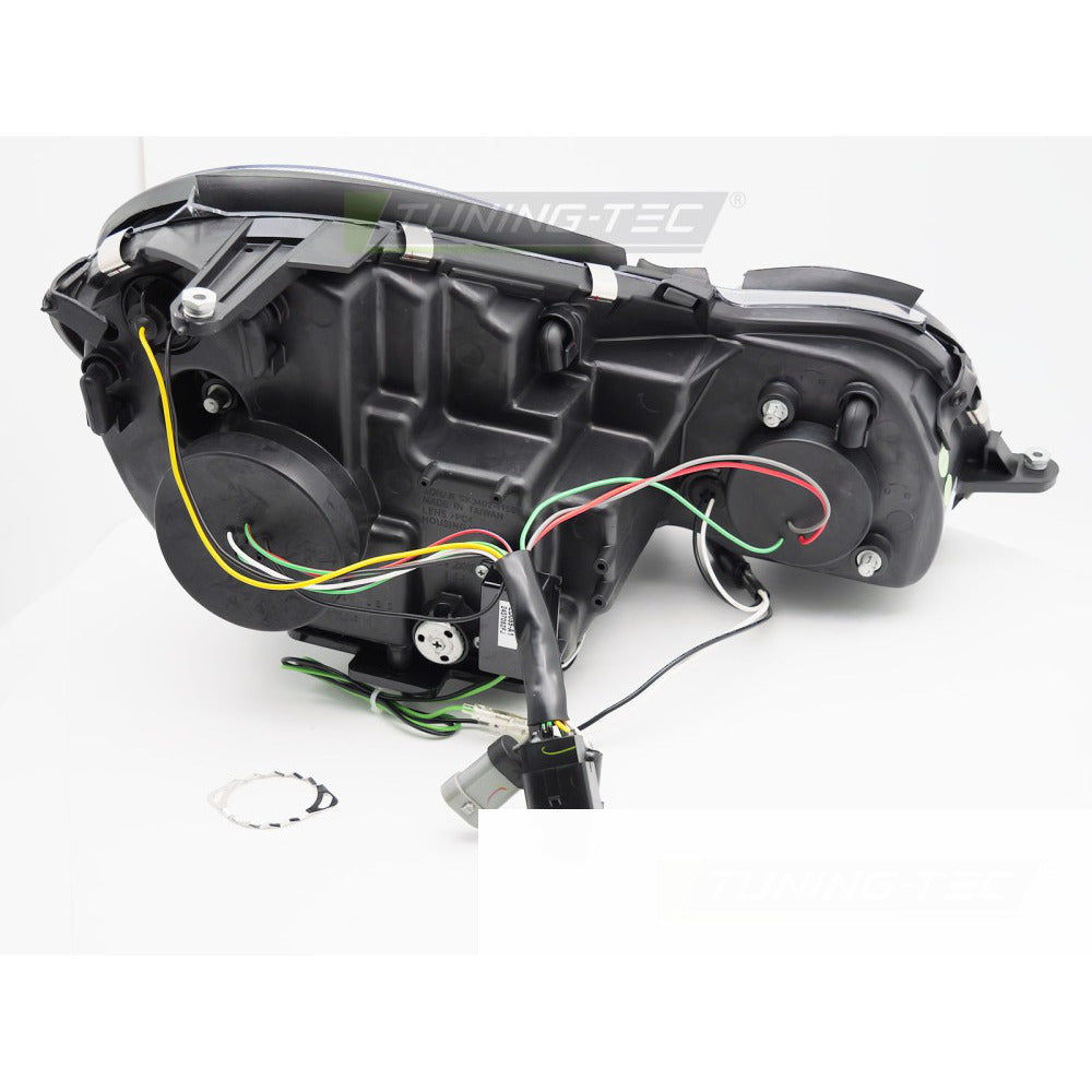 Xenon Daylight Nero per Mercedes W211 Classe E (03.02-04.06) Kit Fari allo Xeno