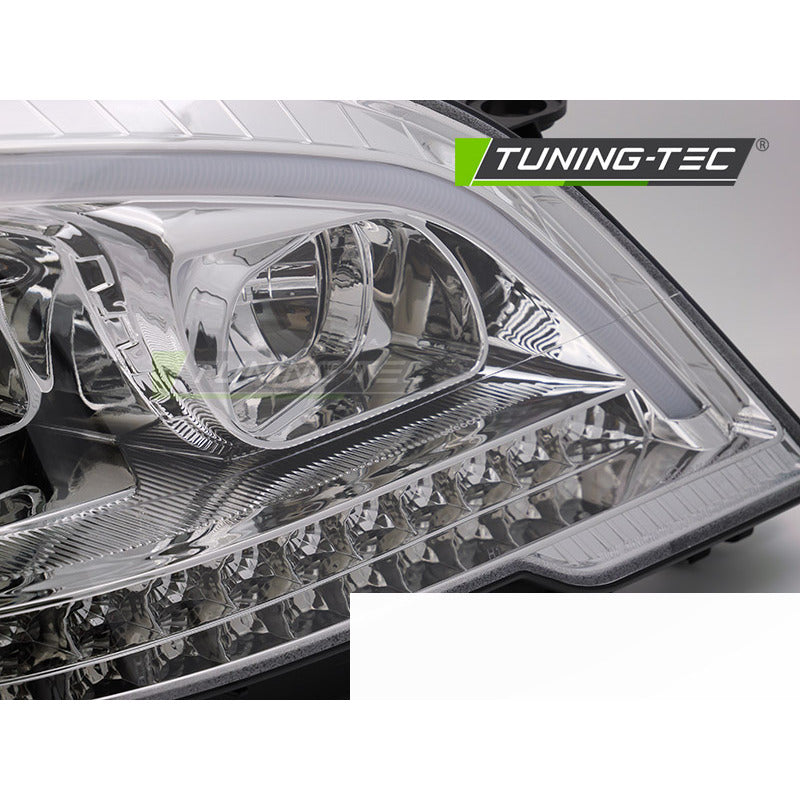 Fari Tube Luce Cromo Sequenziale per Mercedes W164 ML (09-11)