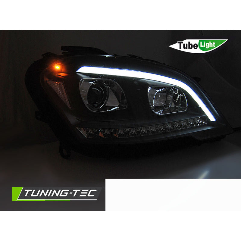 Fari Tubo Luce Nera Sequenziale per Mercedes W164 ML (09-11)