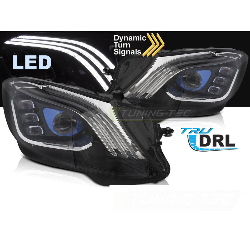 Full LED Fari Nero per Mercedes W222 (anni 2013-2017)