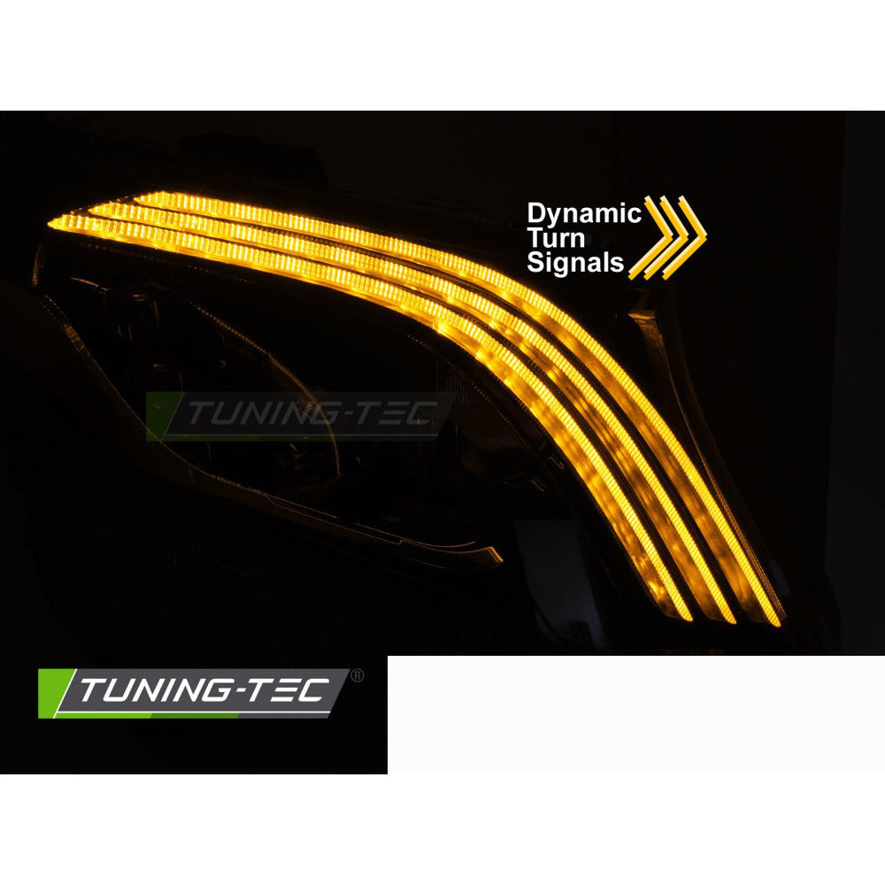 Full LED Fari Nero per Mercedes W222 (anni 2013-2017)