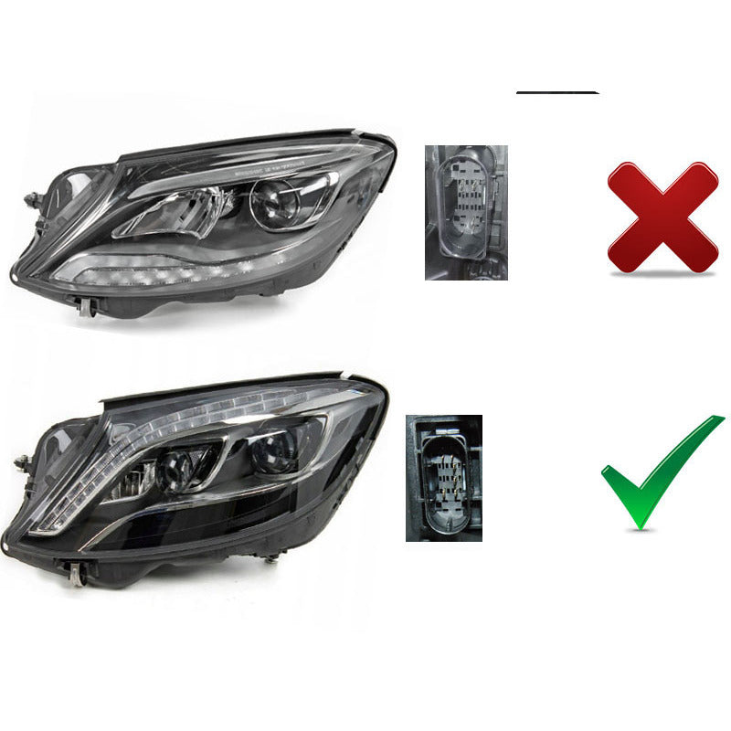 Full LED Fari Nero per Mercedes W222 (anni 2013-2017)