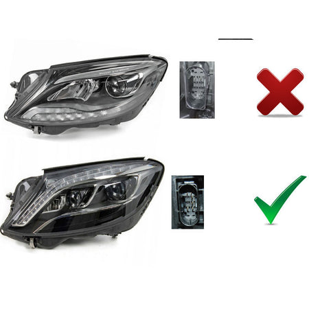 Full LED Fari Nero per Mercedes W222 (anni 2013-2017)