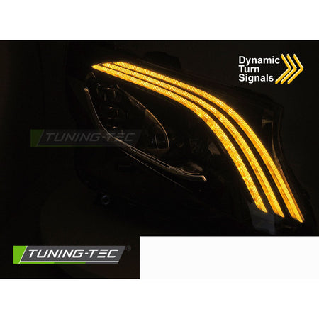 Fari LED Nero per Mercedes Classe V / Vito W447 (2014-2023)