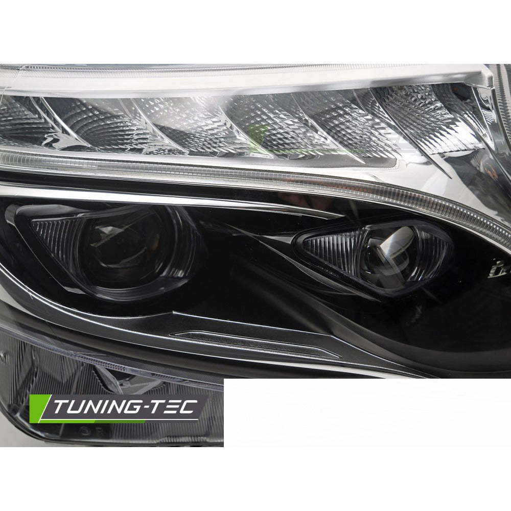 Fari Anteriori Full LED Neri per Mercedes Classe V / Vito W447 14-23