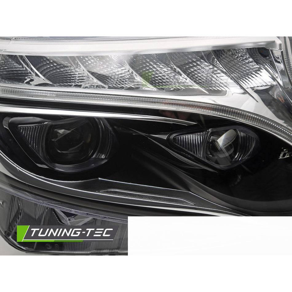 Fari Anteriori Full LED Neri per Mercedes Classe V / Vito W447 14-23
