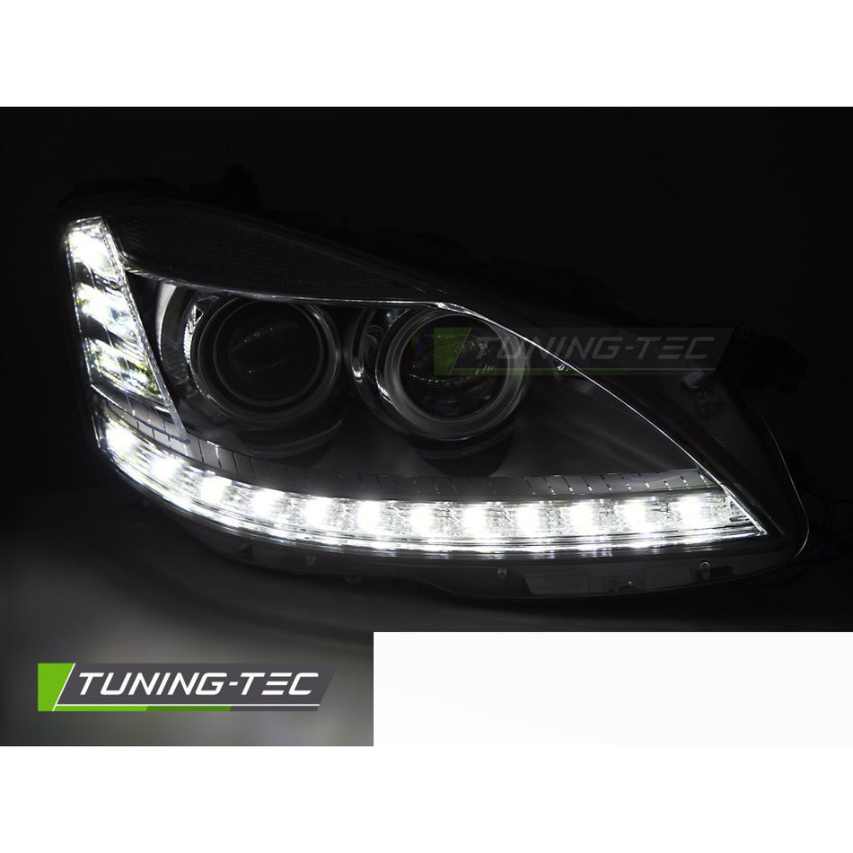 Xenon Fari LED per Mercedes W221 Classe S (2005-2009) - Kit Fari Xeno