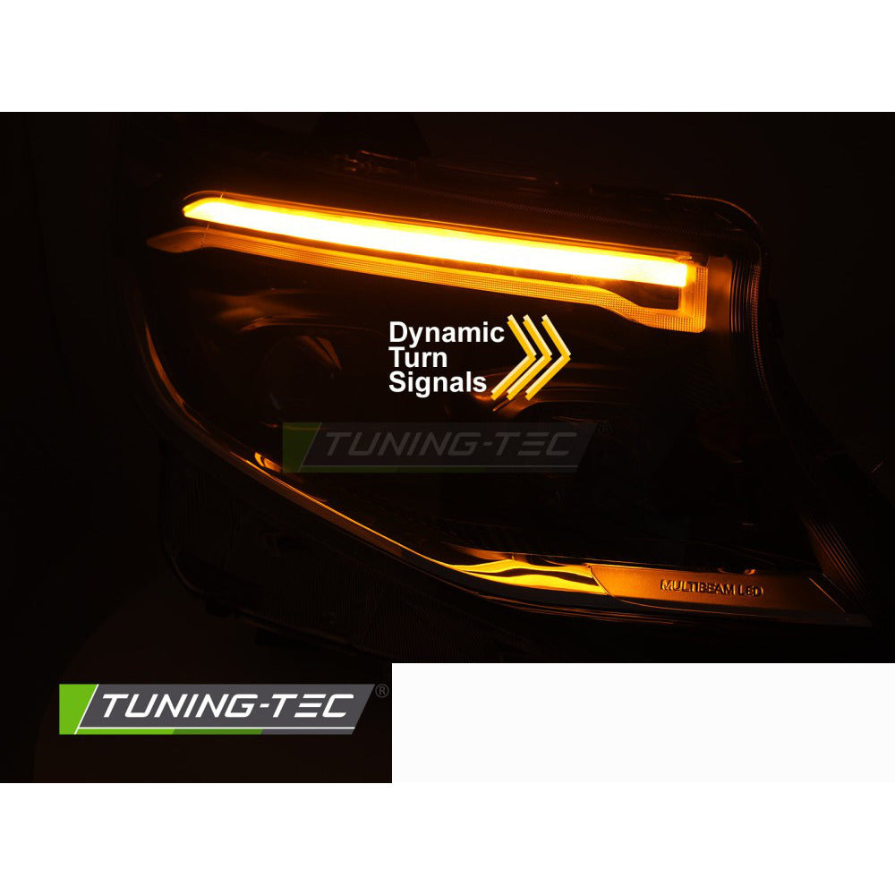 Fari Anteriori Full LED Sequenziali per Mercedes Classe V / Vito W447 14-23