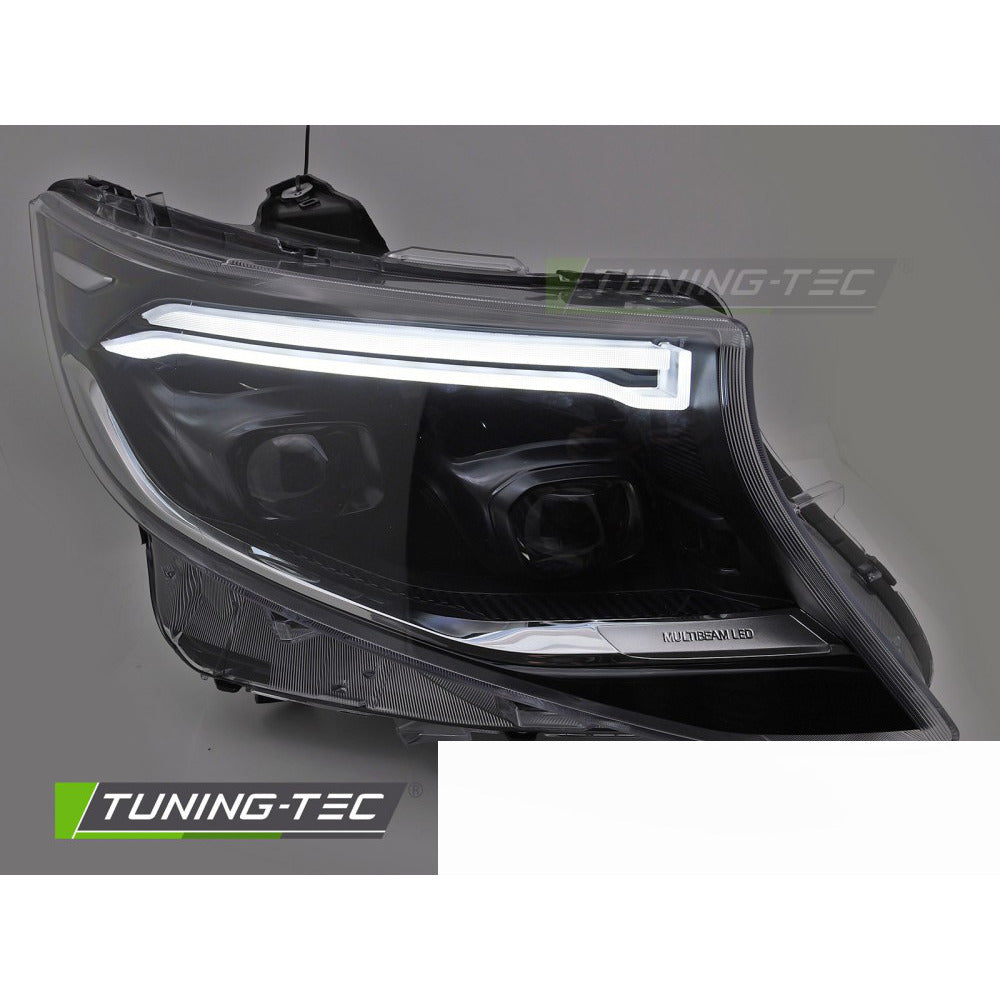 Fari Anteriori Full LED Sequenziali per Mercedes Classe V / Vito W447 14-23