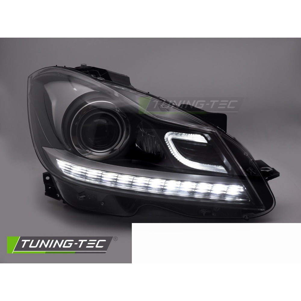 Fari Anteriori Xenon Look per Mercedes W204 2011-2014