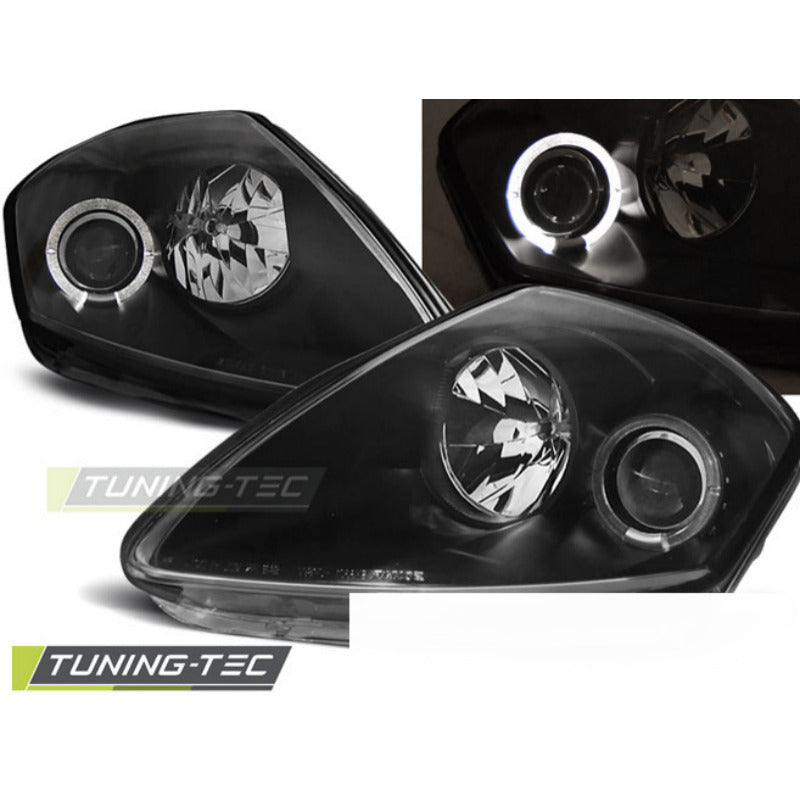 Mitsubishi Eclipse D50 00-05 Nero - Accessorio Tuning Universale Esterno Auto