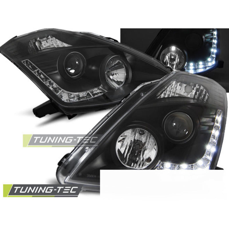Nissan 350Z 03-05 D2S Daylight Nero per Nissan 350Z (03-05) Accessorio Esterno