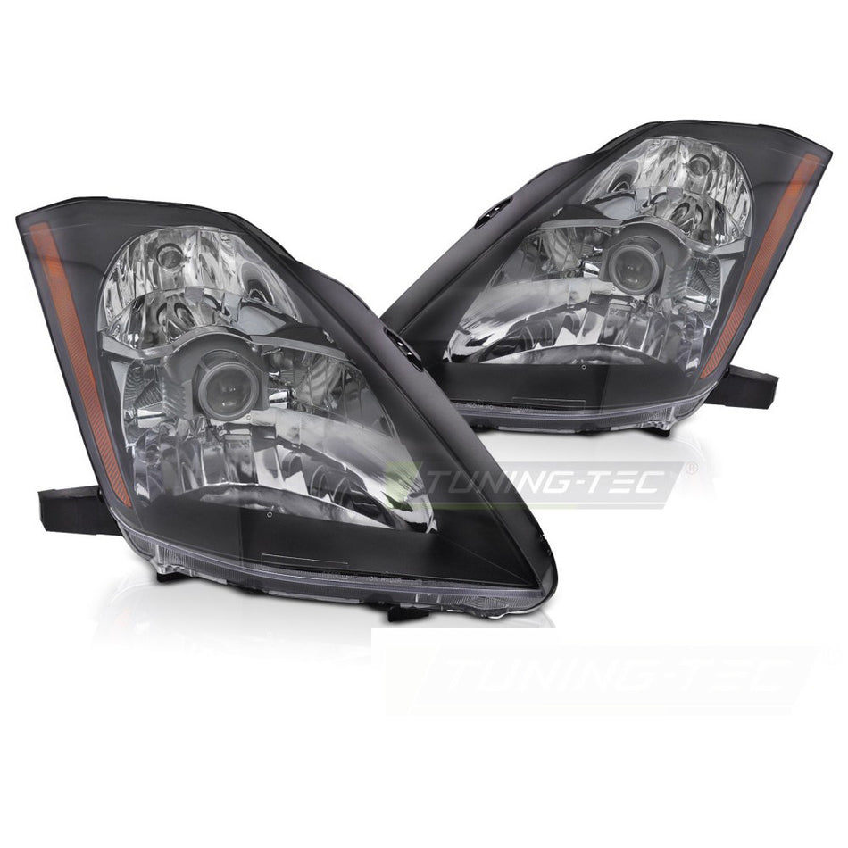Fari Nero per Nissan 350Z (2003-2005) - Fanali Anteriori Fumè