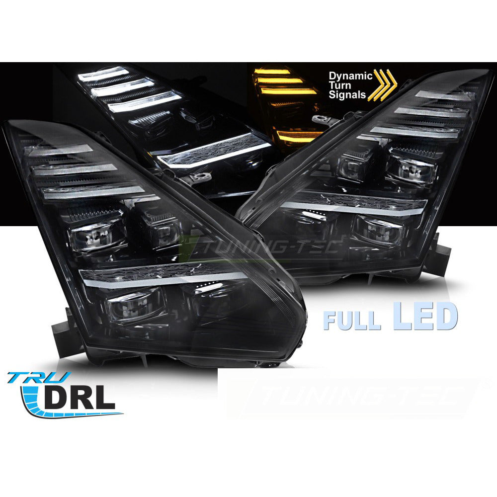 Full LED Fari Sequenziali DRL per Nissan GT-R (2008-2023) Luci Diurne
