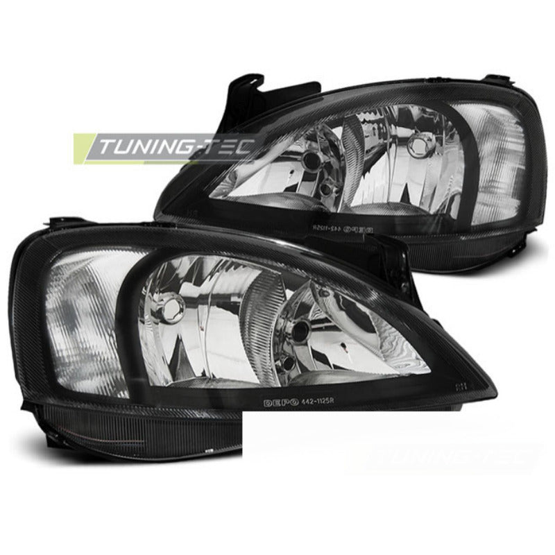 Opel Corsa C 00-06 Nero Accessorio Tuning Esterno Auto
