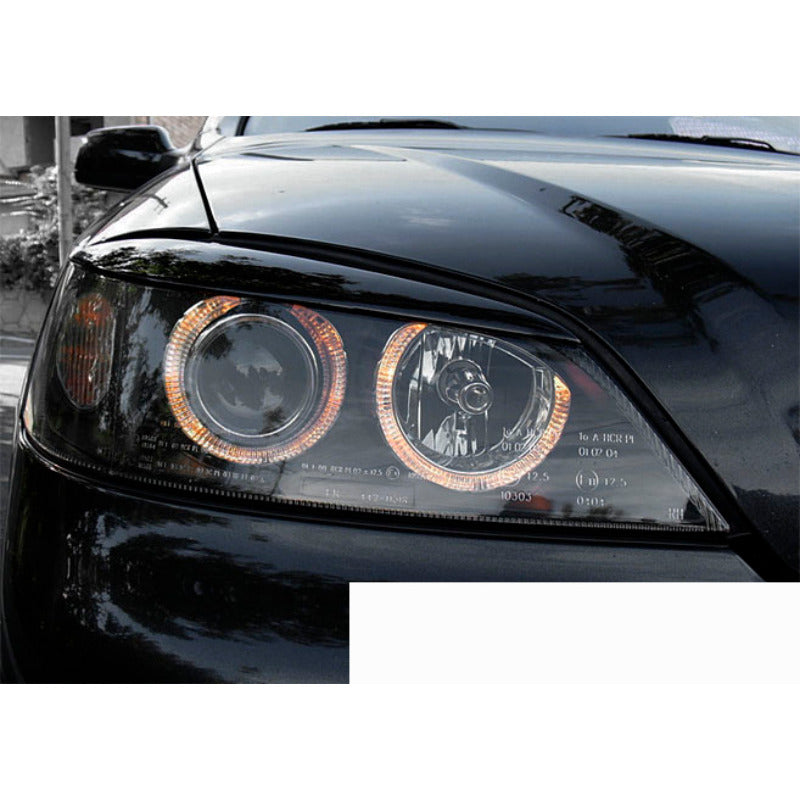 Fari Opel Astra G 09.97-02.04 Angel Eyes Neri Anteriori LED