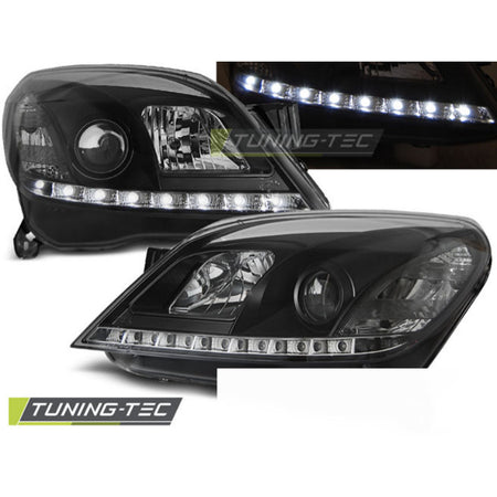 Opel Astra H 03.04-09 Daylight Nero per Auto Tuning Accessorio Esterno