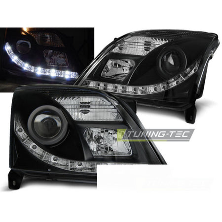 Opel Vectra C 04.02-08.05 Daylight Nero per Tuning Esterno Auto