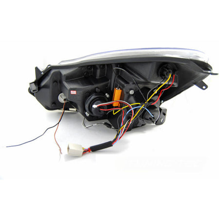 Opel Corsa D 04.06-11 Daylight Nero Accessorio Tuning Esterno Auto