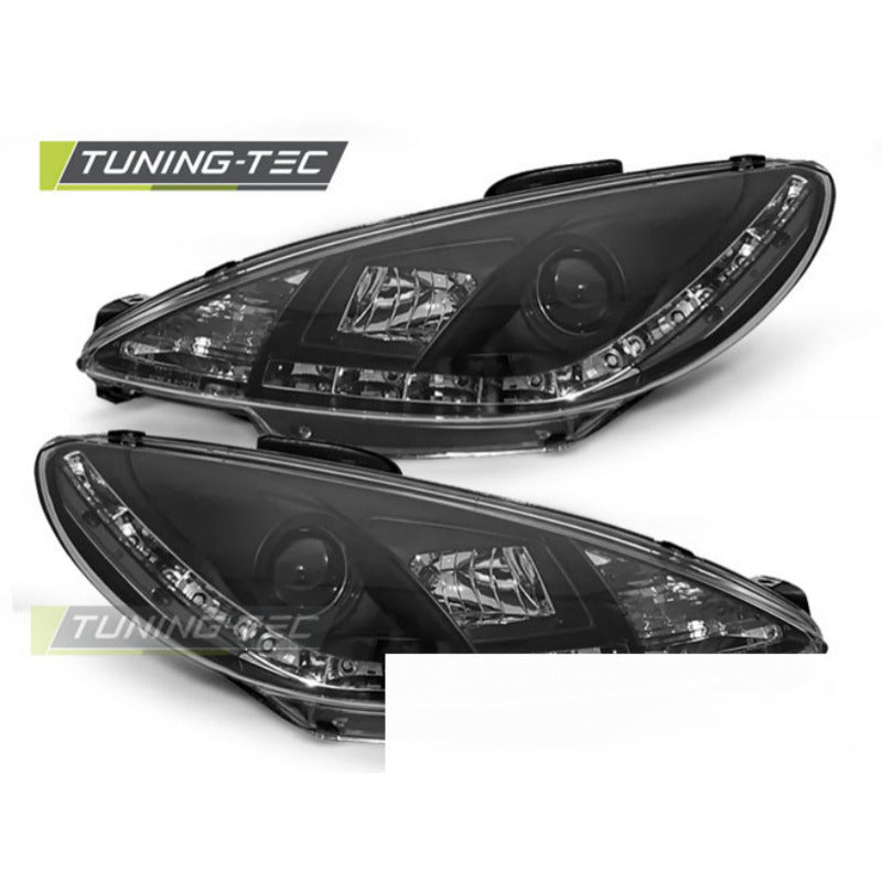 Peugeot 206 10.98-02 Daylight Nero per Peugeot 206 (10.98-02) Accessorio Tuning