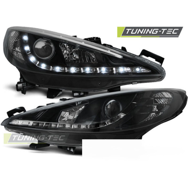Peugeot 207 06-12 Daylight Nero per Peugeot 207 (2006-2012) Accessorio Esterno