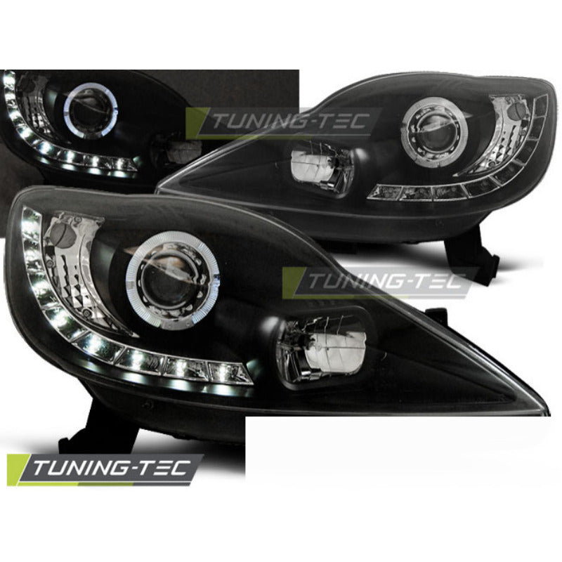 Peugeot 107 05-11 Daylight Nero per Peugeot 107 (2005-2011) Accessorio Esterno