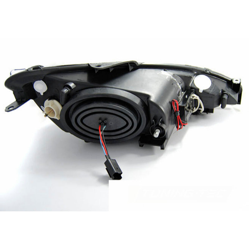 Peugeot 206 02- Fanali Angel Eyes Cromato CCFL Anteriori LED 12V 35W