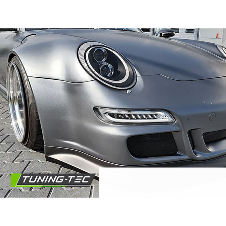 Xenon Fari Tube Nero per Porsche 911 (997) 04-09 - Kit Fari allo Xeno