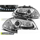 Fari Daylight Cromato per Seat Ibiza 6L (04.02-08) - Fanali Anteriori