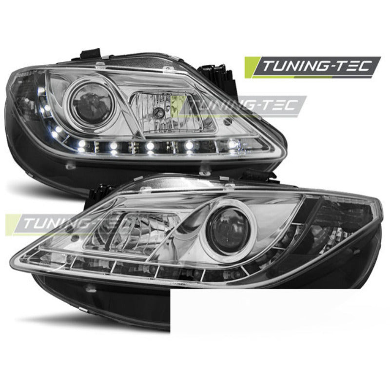 Fari Daylight Cromato per Seat Ibiza 6J (anni 2006-2012)